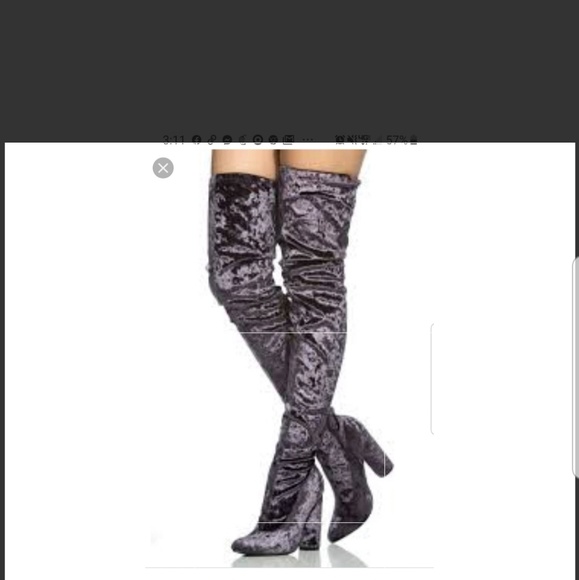 green velvet thigh high boots